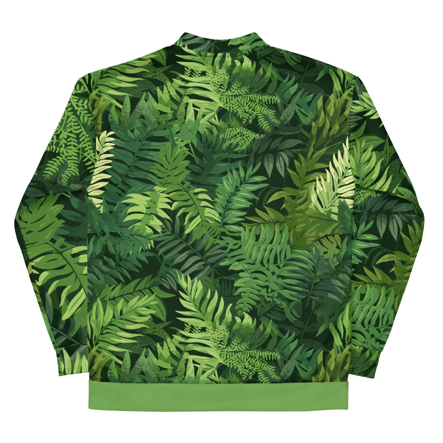 Unisex Bomber Jacket "Dino Ferns"