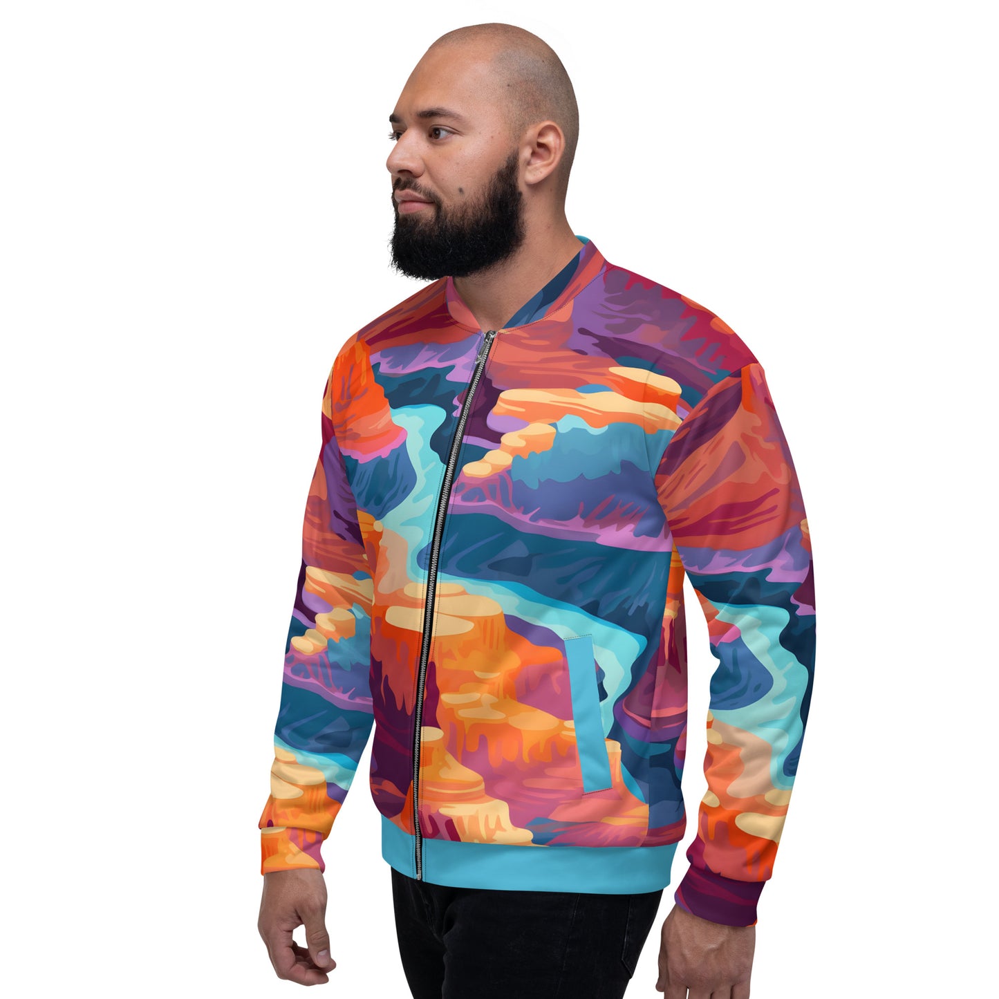 Unisex Bomber Jacket "Grand Canyon"