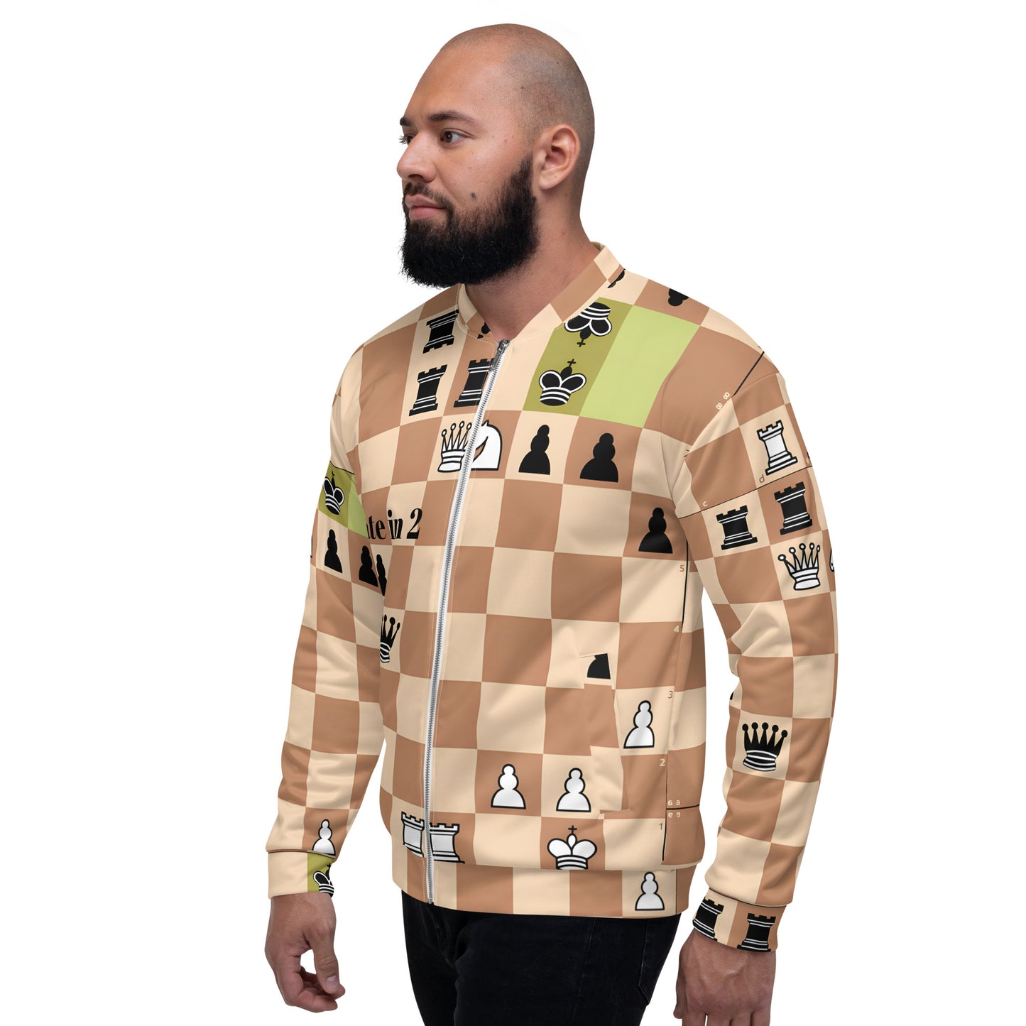 Unisex Bomber Jacket "Mate in 2"