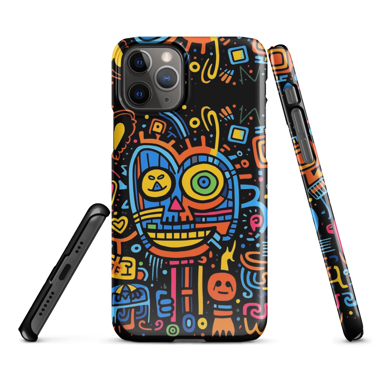 "Crazy Cat" Snap case for iPhone®