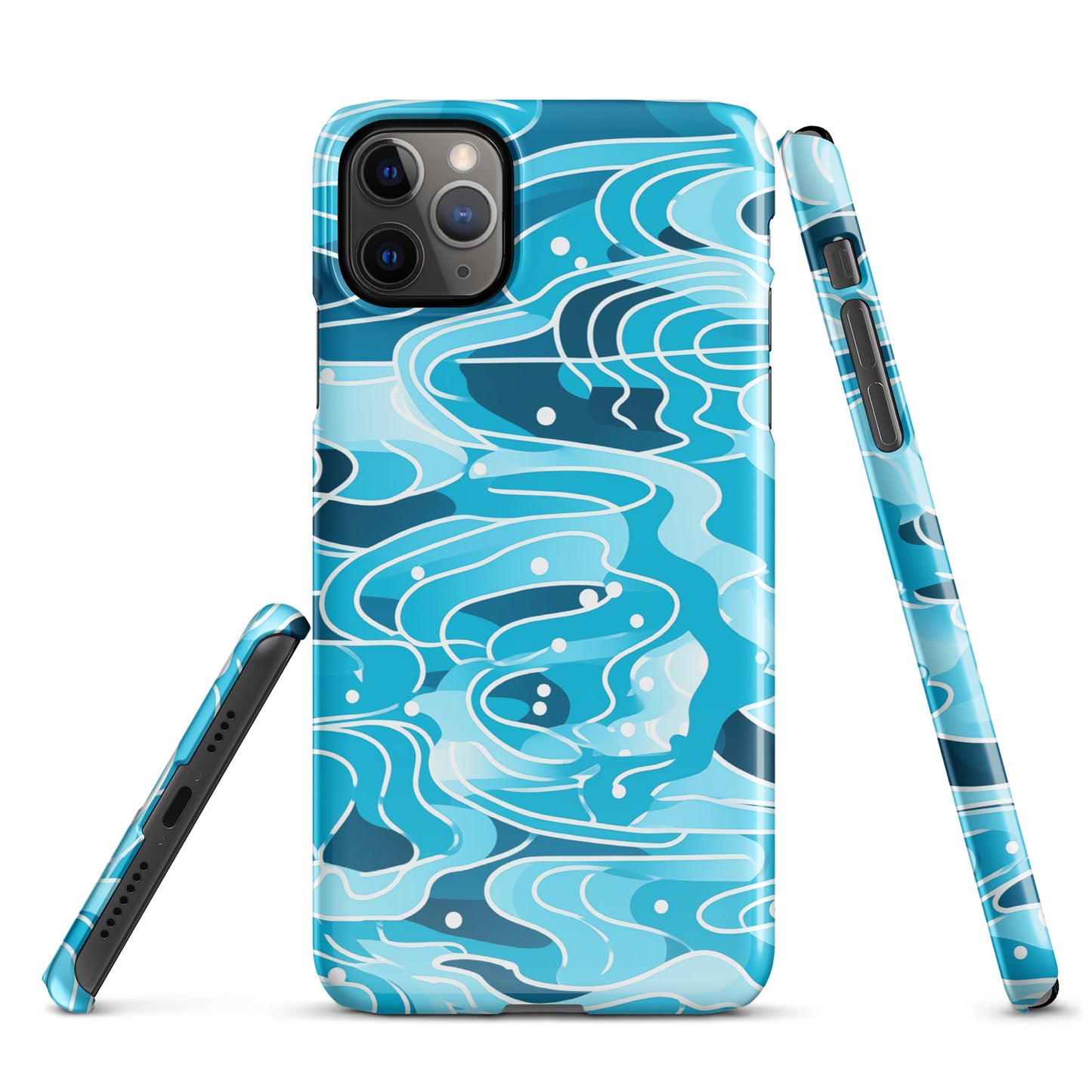 "Blue Lines" Snap case for iPhone®