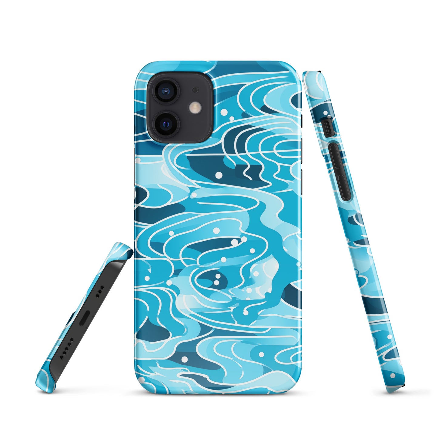 "Blue Lines" Snap case for iPhone®