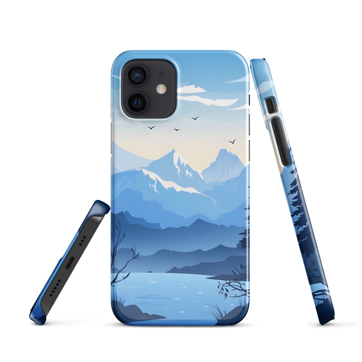 "Blue" Snap case for iPhone®