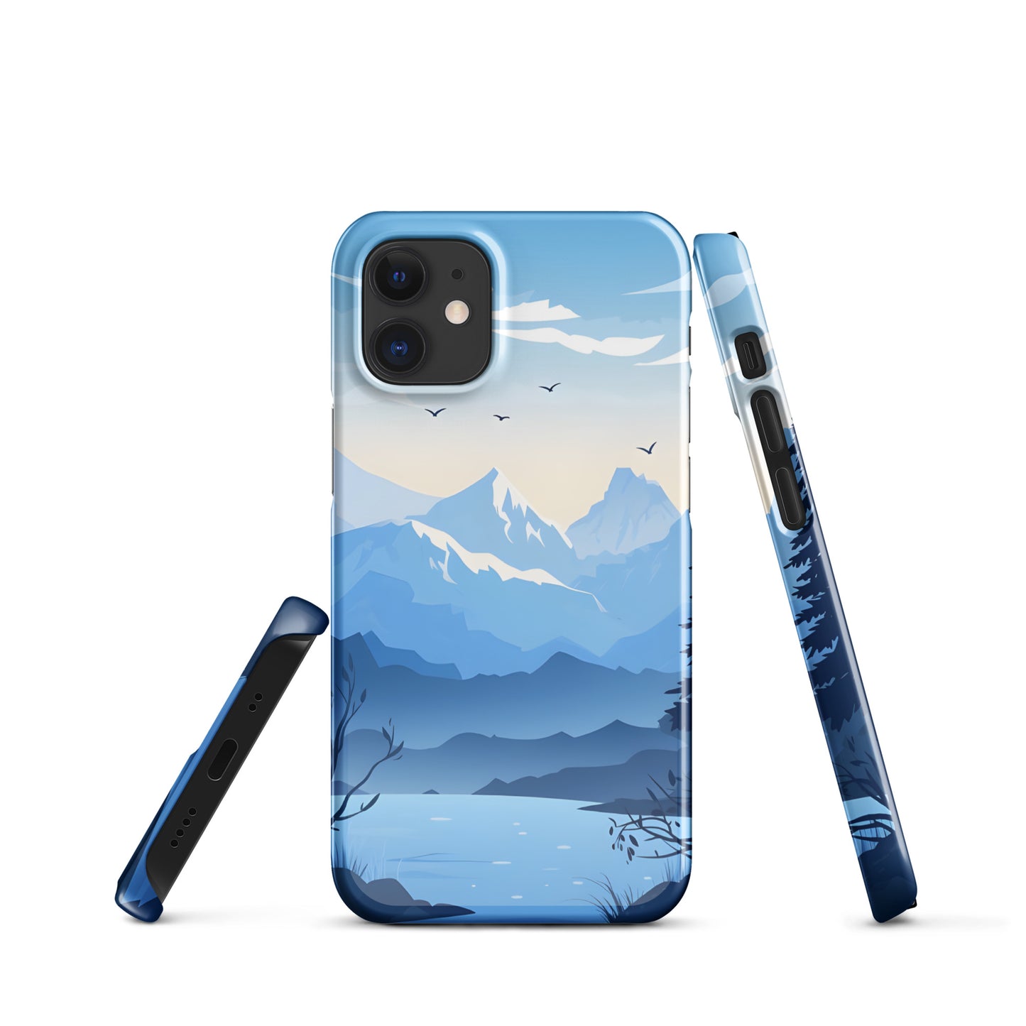 "Blue" Snap case for iPhone®