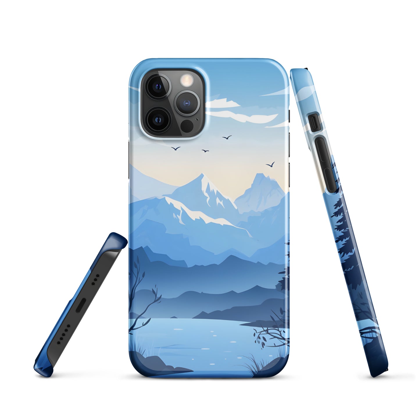 "Blue" Snap case for iPhone®