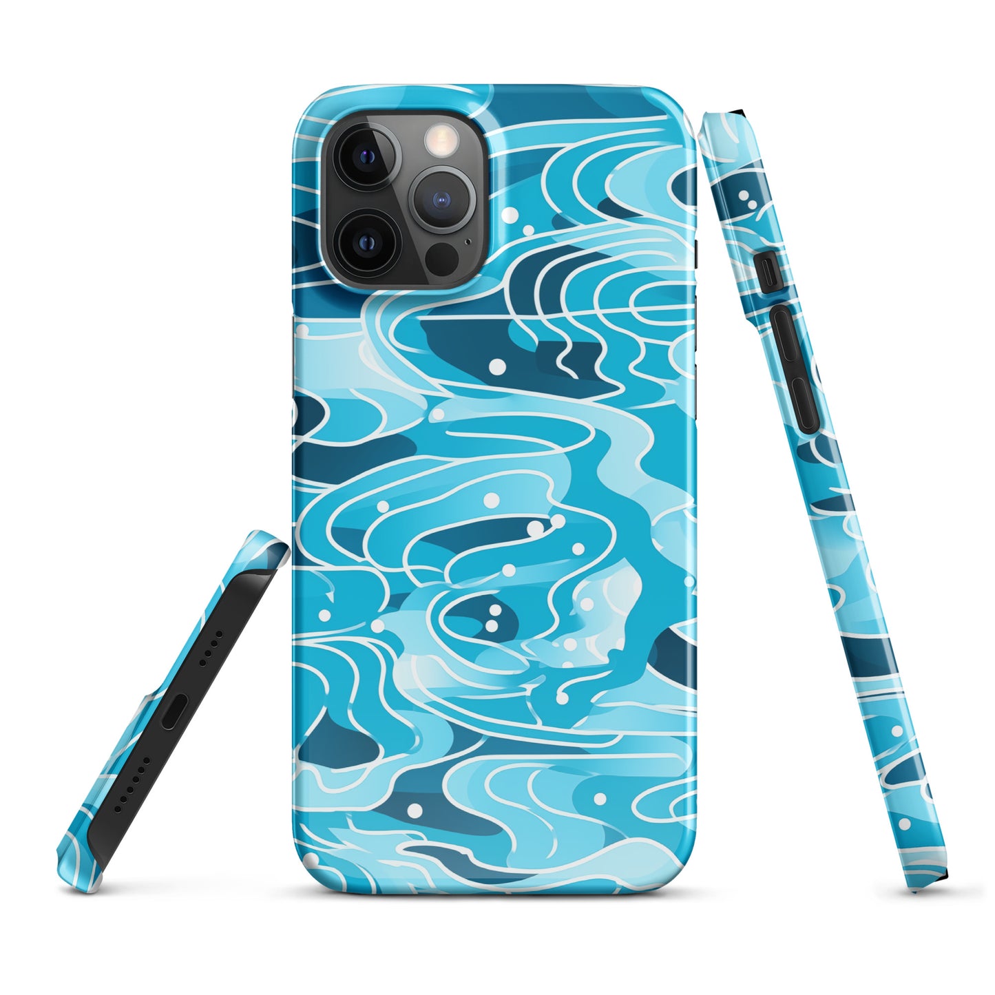 "Blue Lines" Snap case for iPhone®