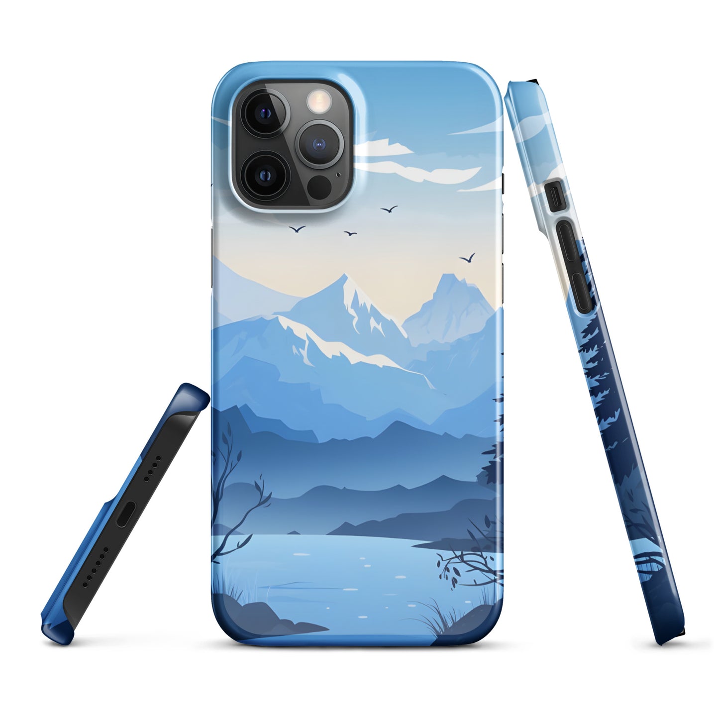 "Blue" Snap case for iPhone®