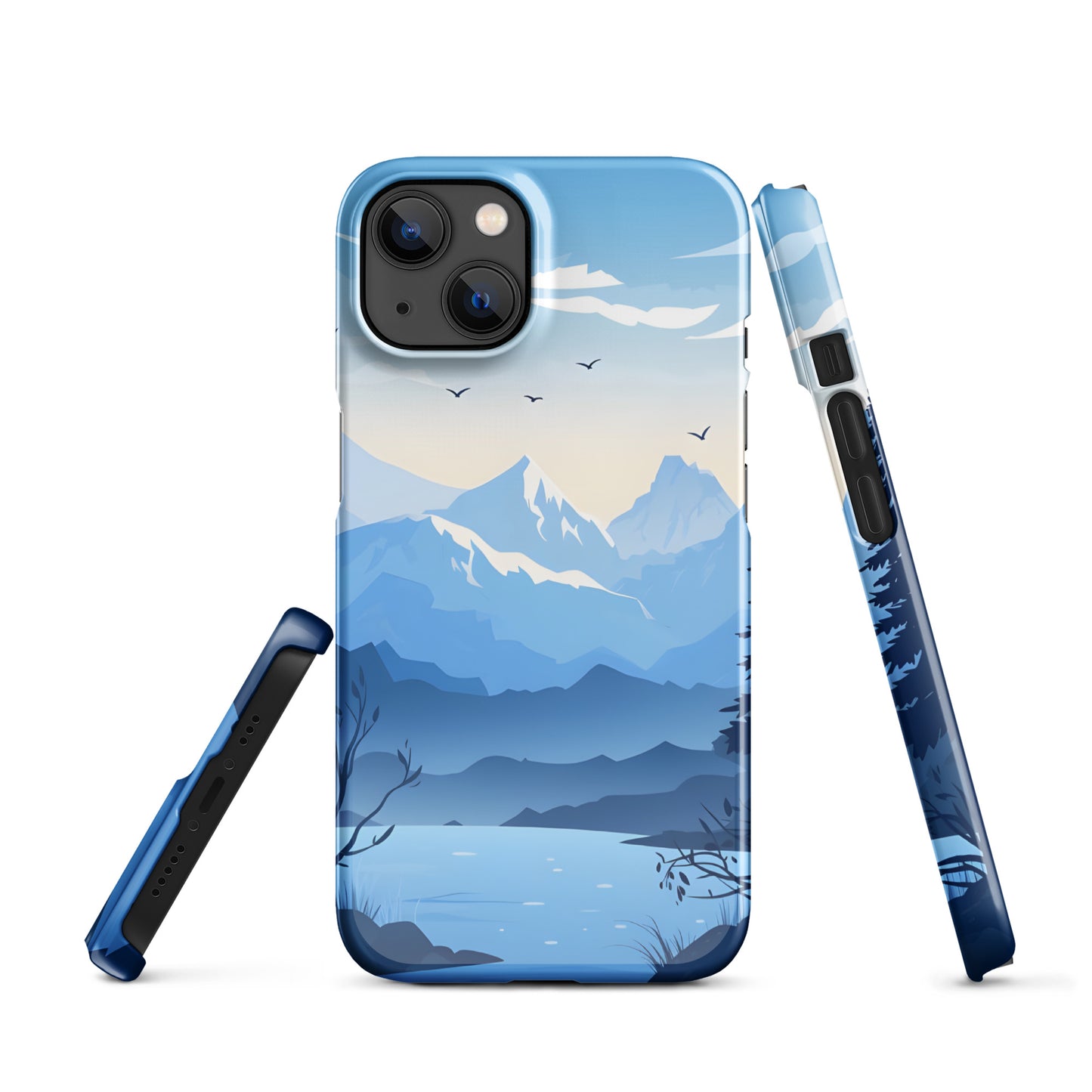 "Blue" Snap case for iPhone®