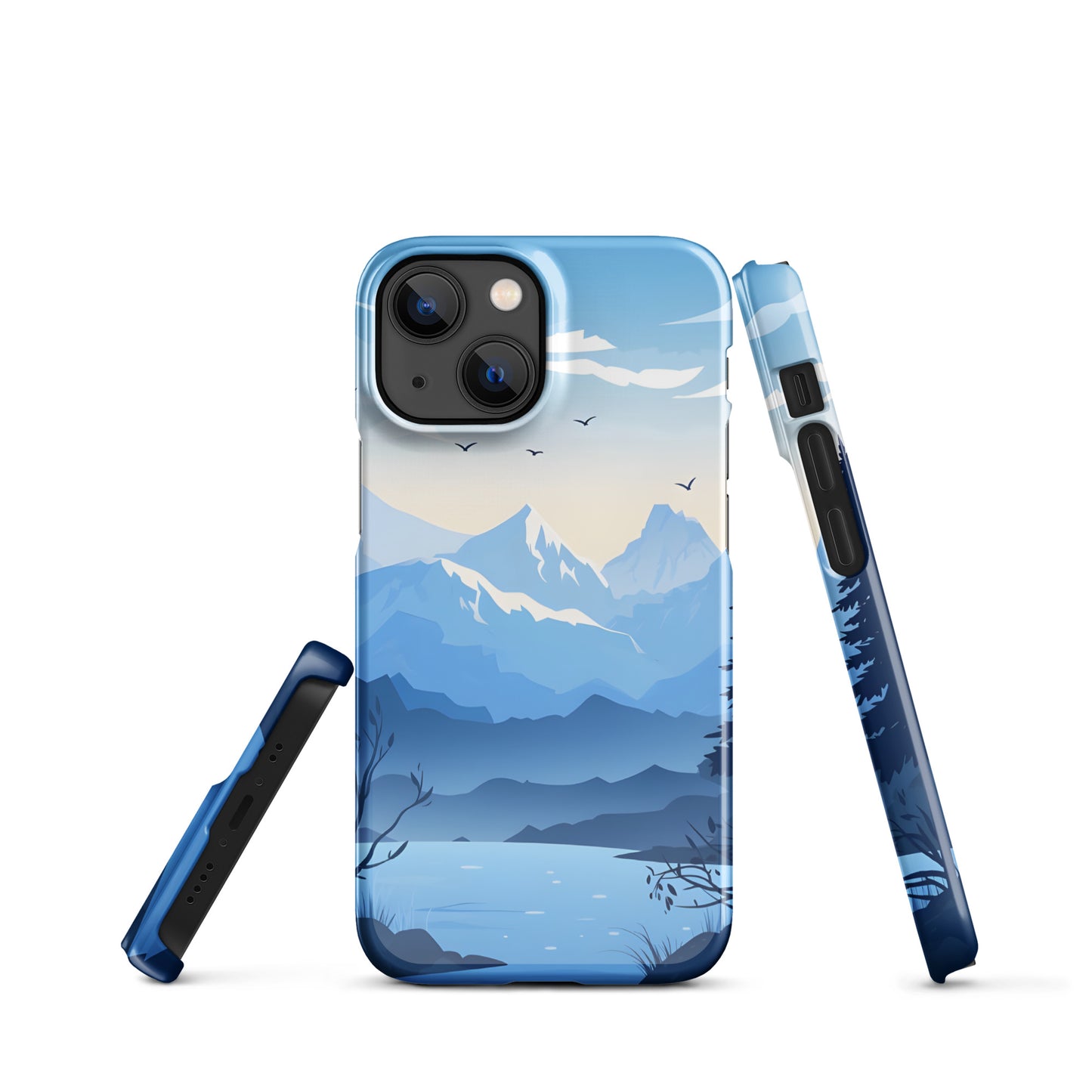 "Blue" Snap case for iPhone®