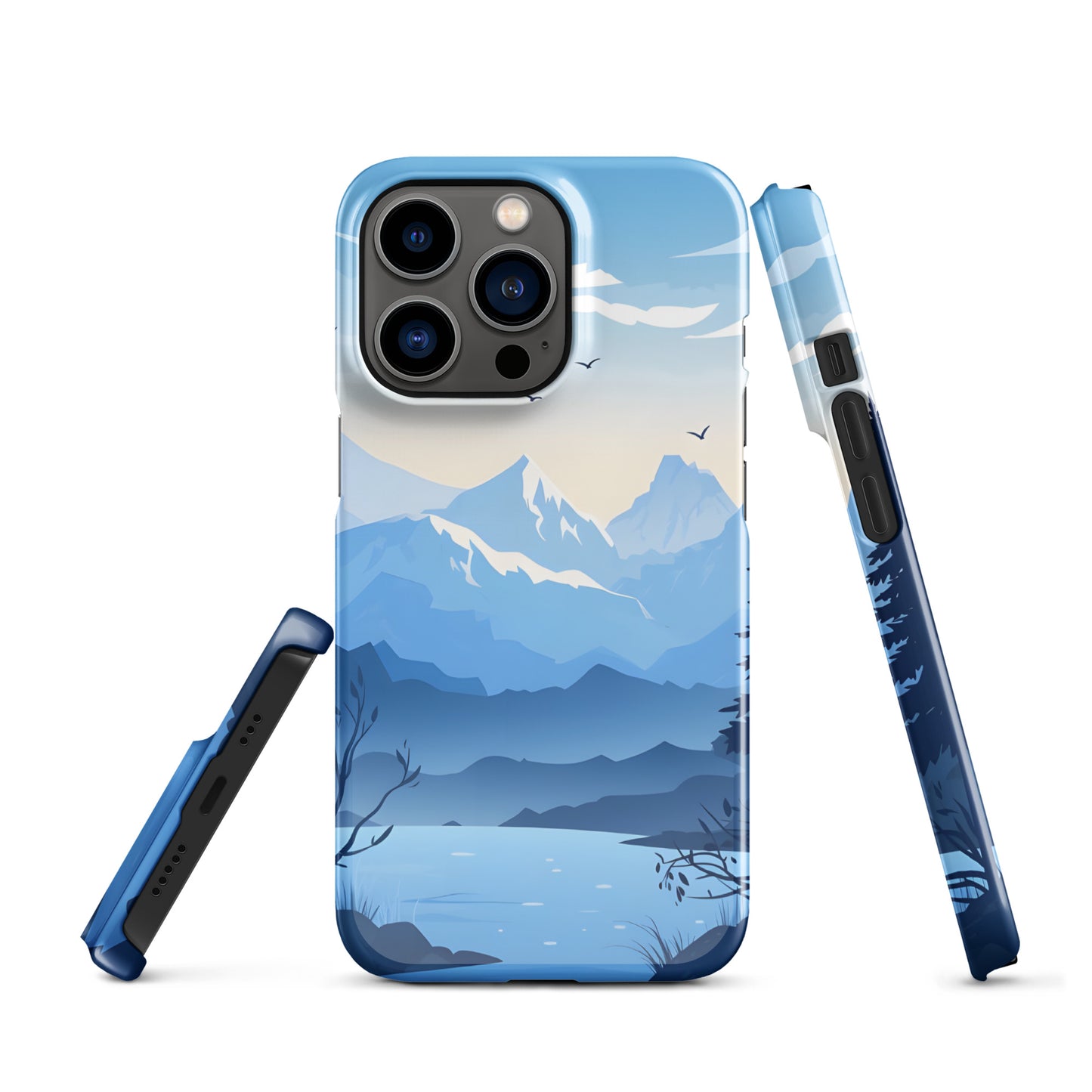 "Blue" Snap case for iPhone®