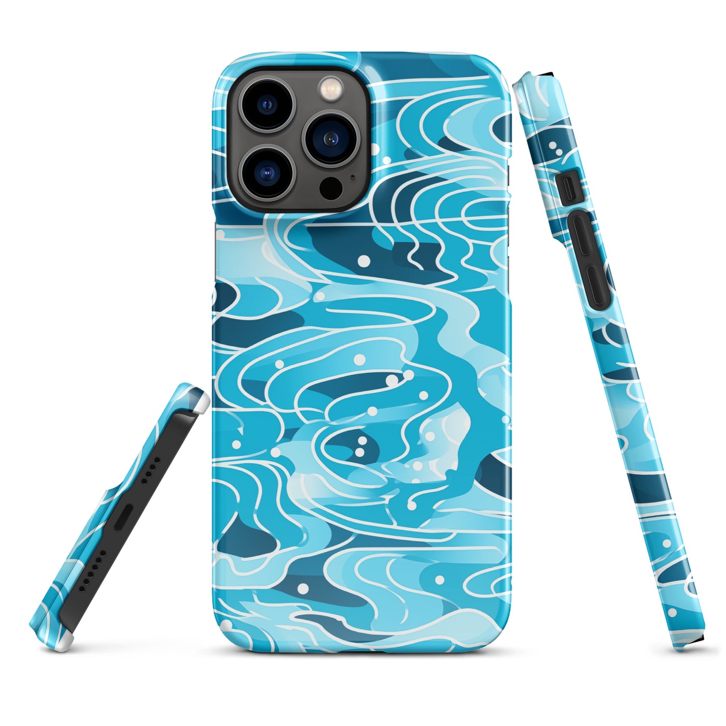 "Blue Lines" Snap case for iPhone®