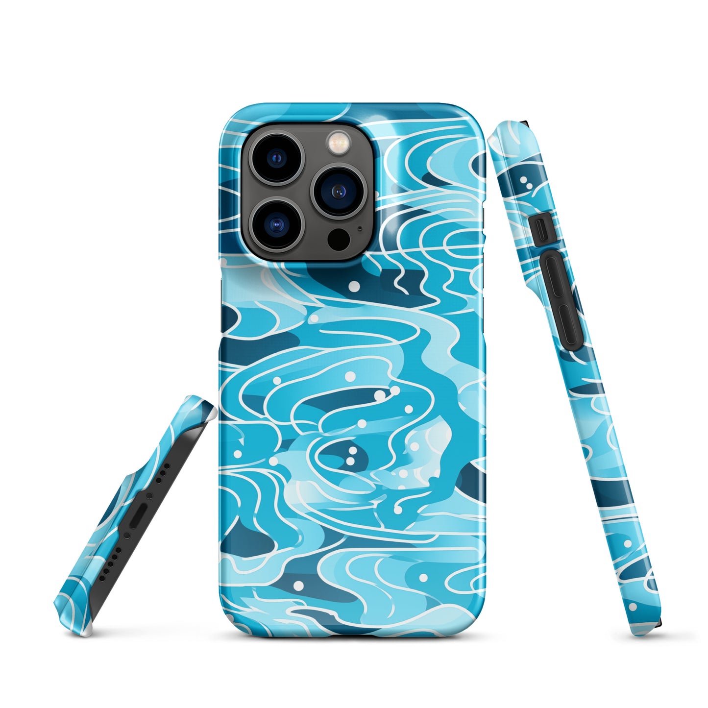 "Blue Lines" Snap case for iPhone®