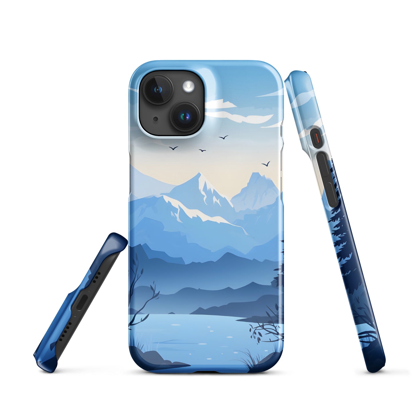 "Blue" Snap case for iPhone®