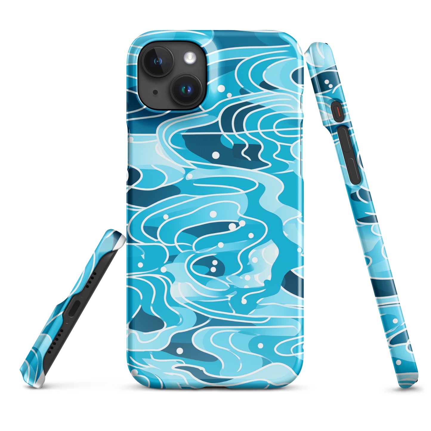 "Blue Lines" Snap case for iPhone®