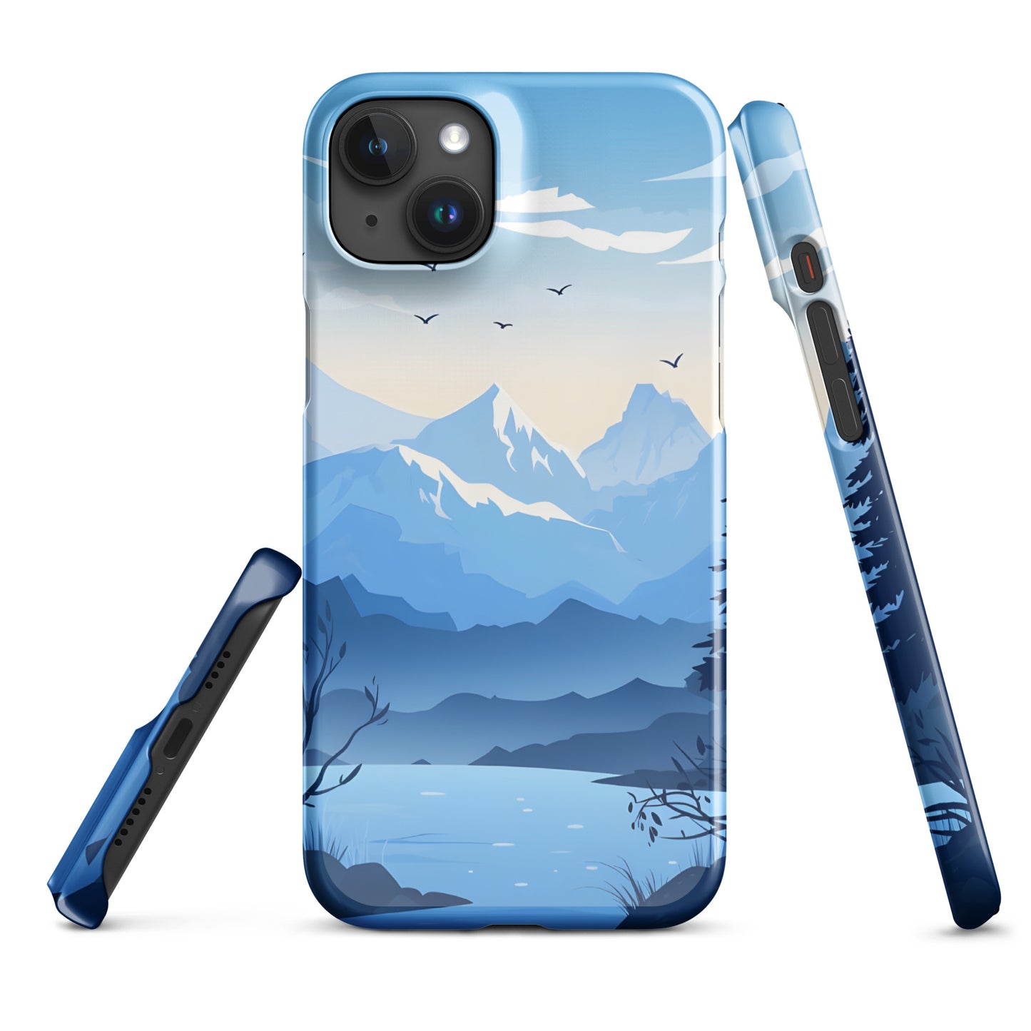 "Blue" Snap case for iPhone®