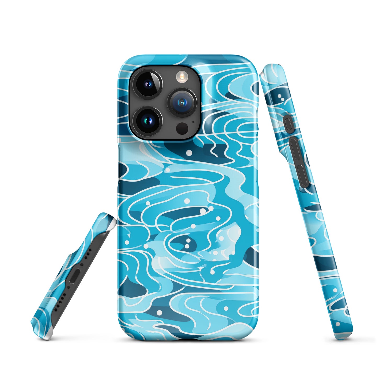 "Blue Lines" Snap case for iPhone®
