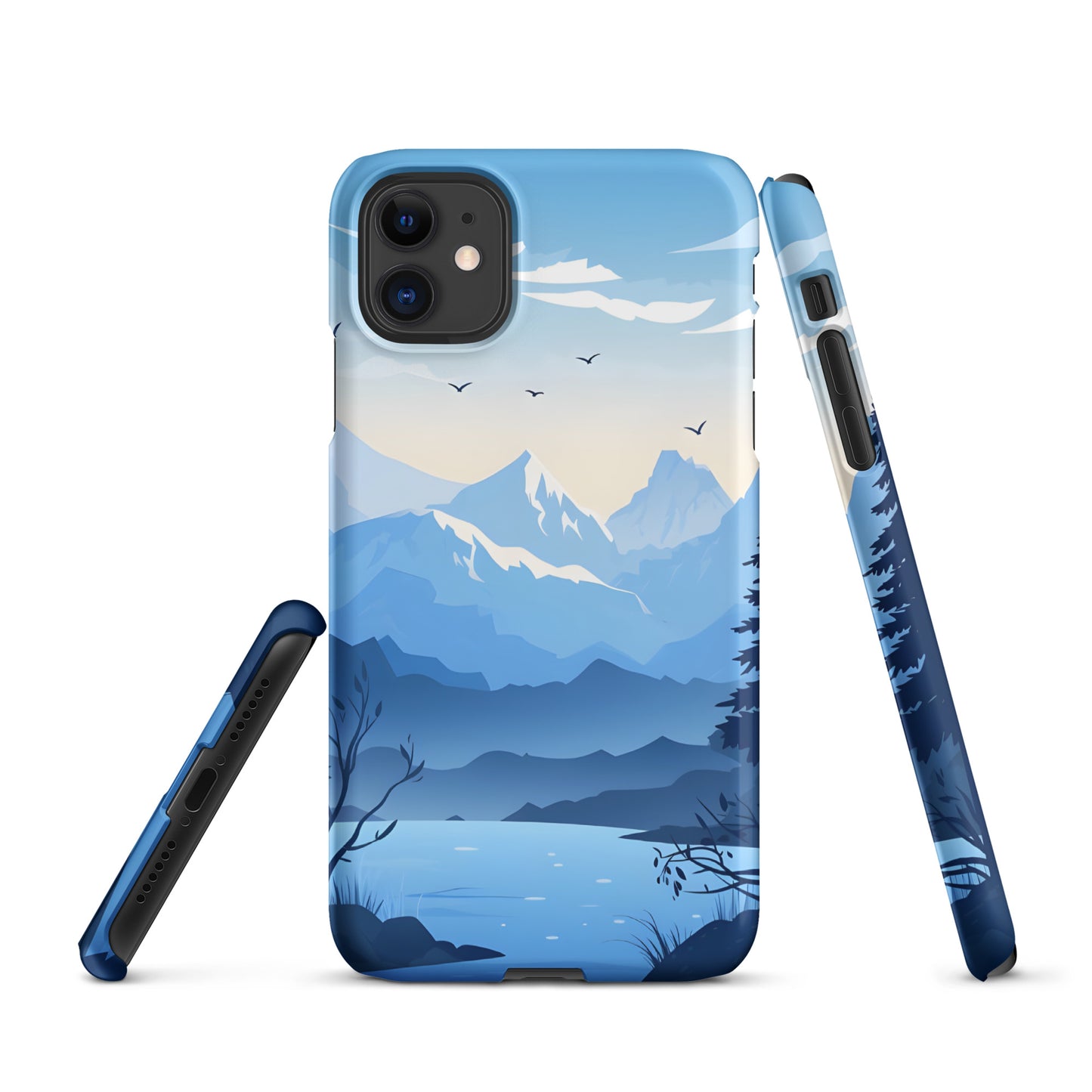 "Blue" Snap case for iPhone®