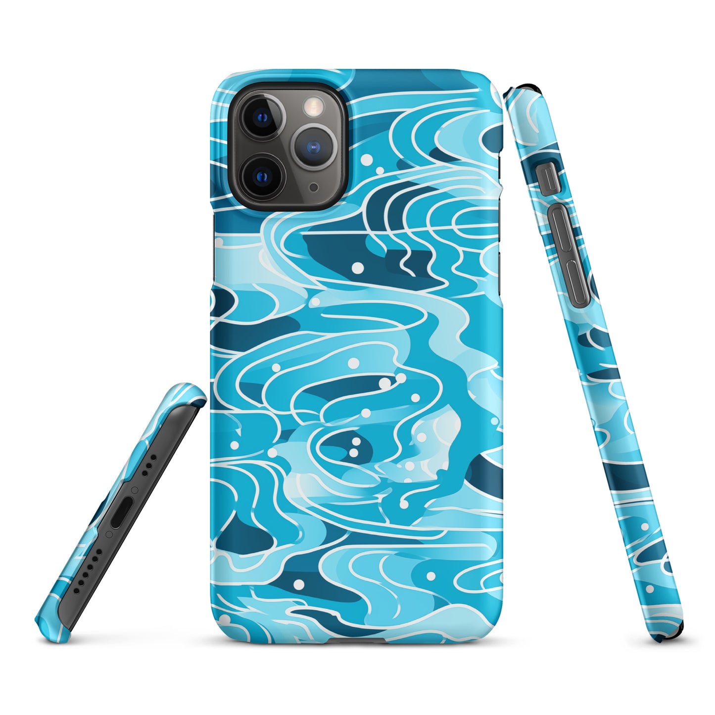 "Blue Lines" Snap case for iPhone®