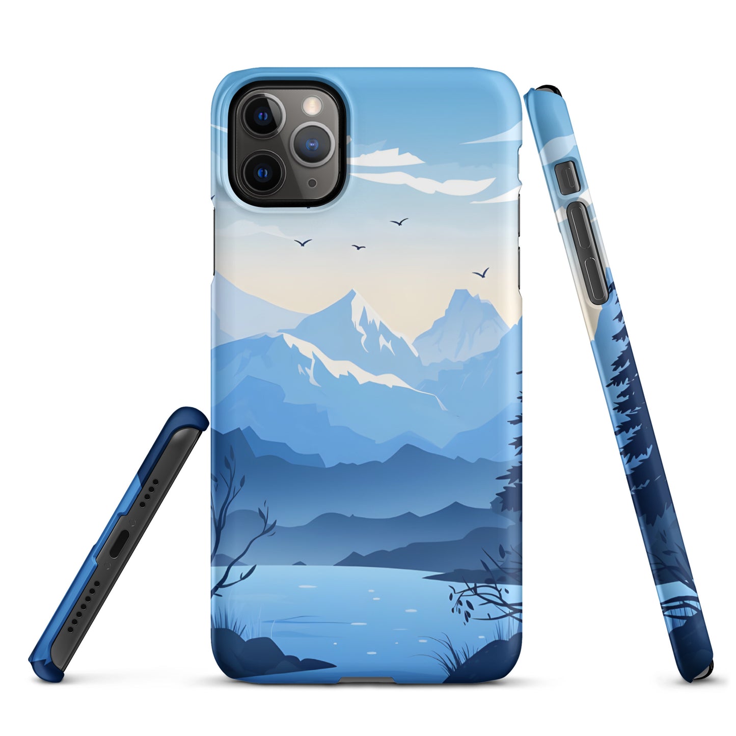 "Blue" Snap case for iPhone®