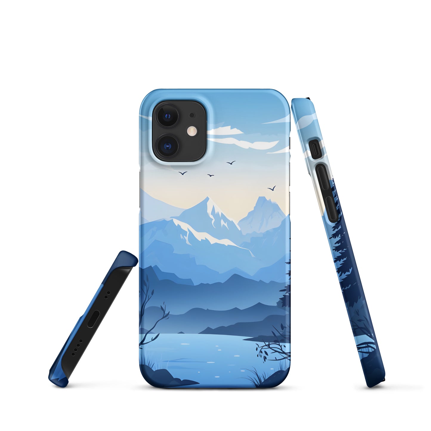 "Blue" Snap case for iPhone®