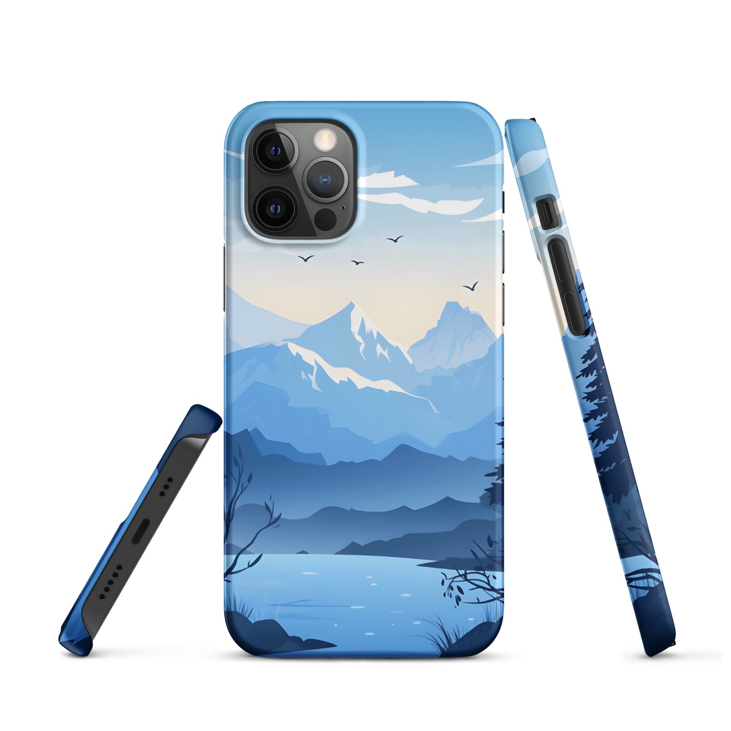 "Blue" Snap case for iPhone®