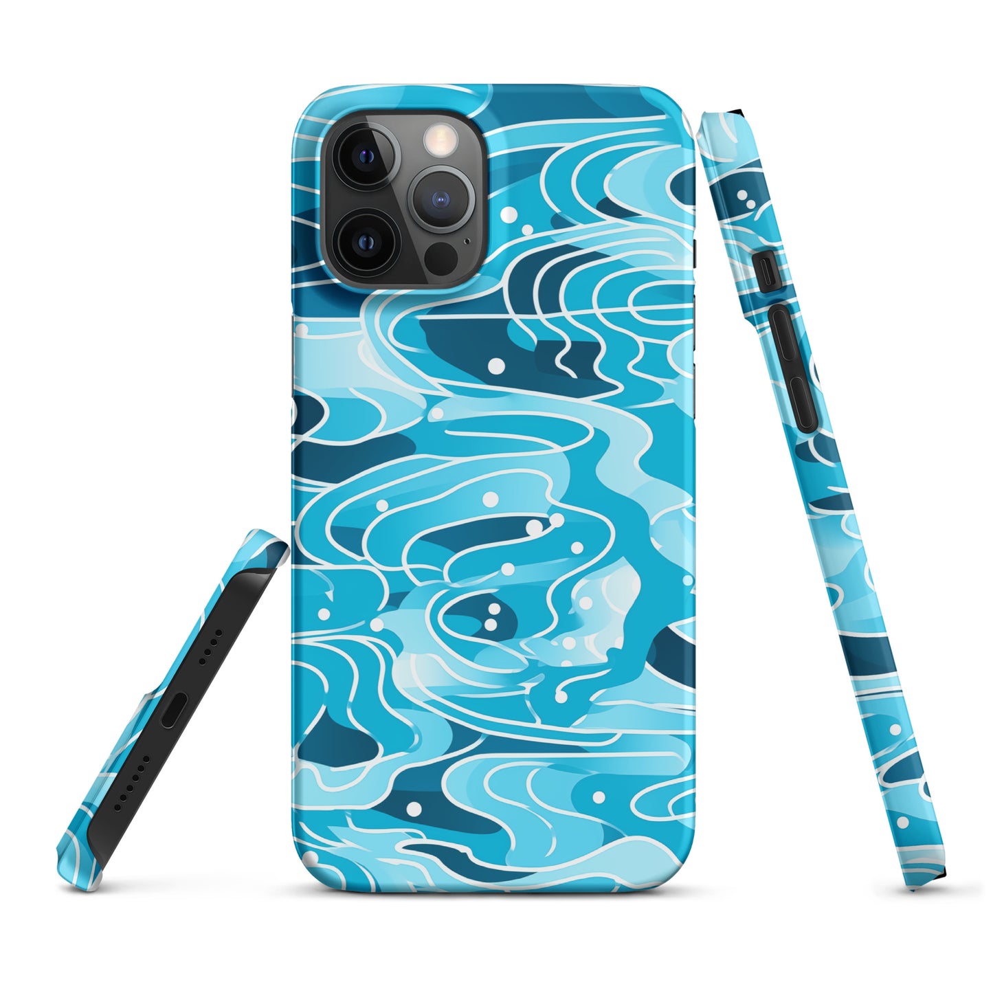 "Blue Lines" Snap case for iPhone®