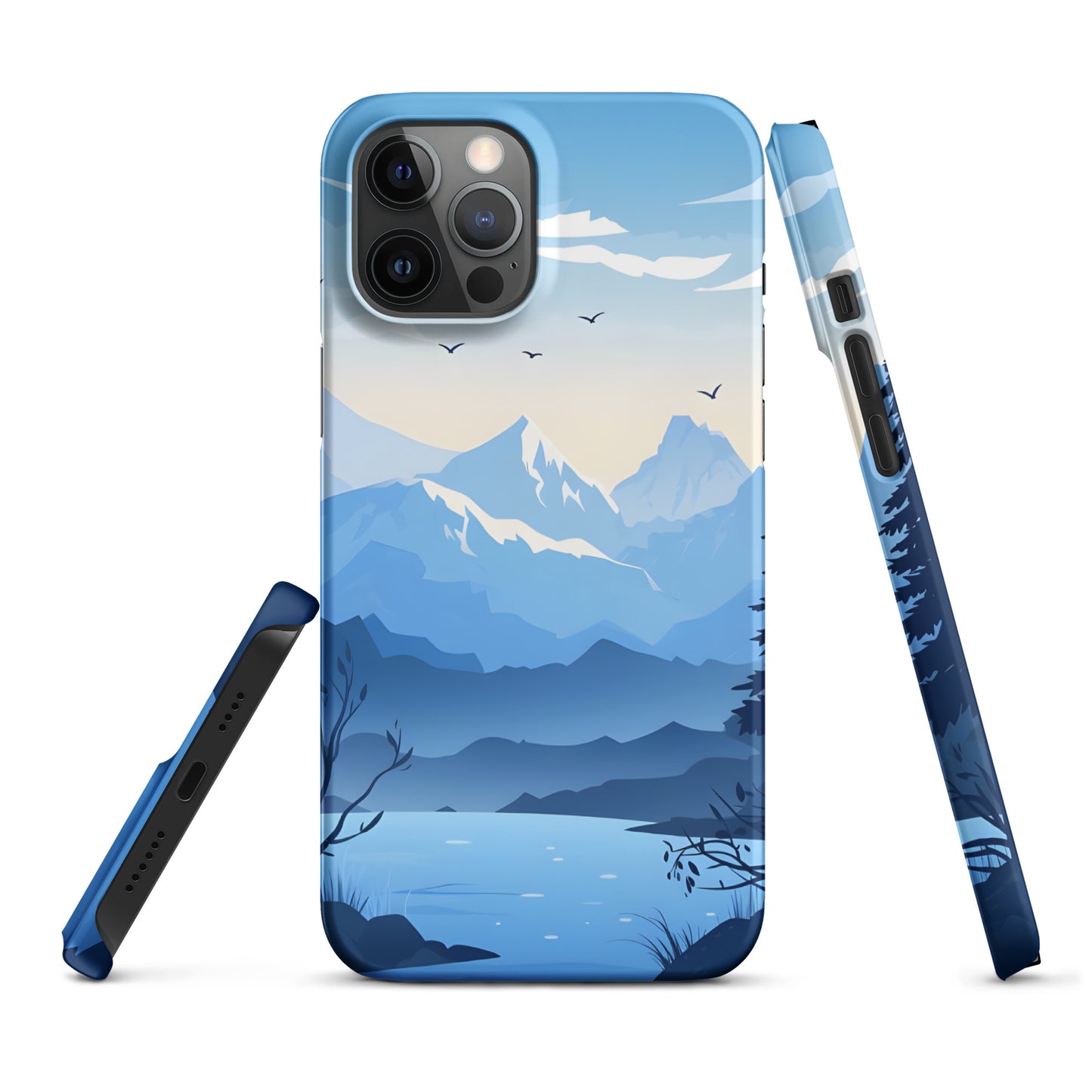 "Blue" Snap case for iPhone®