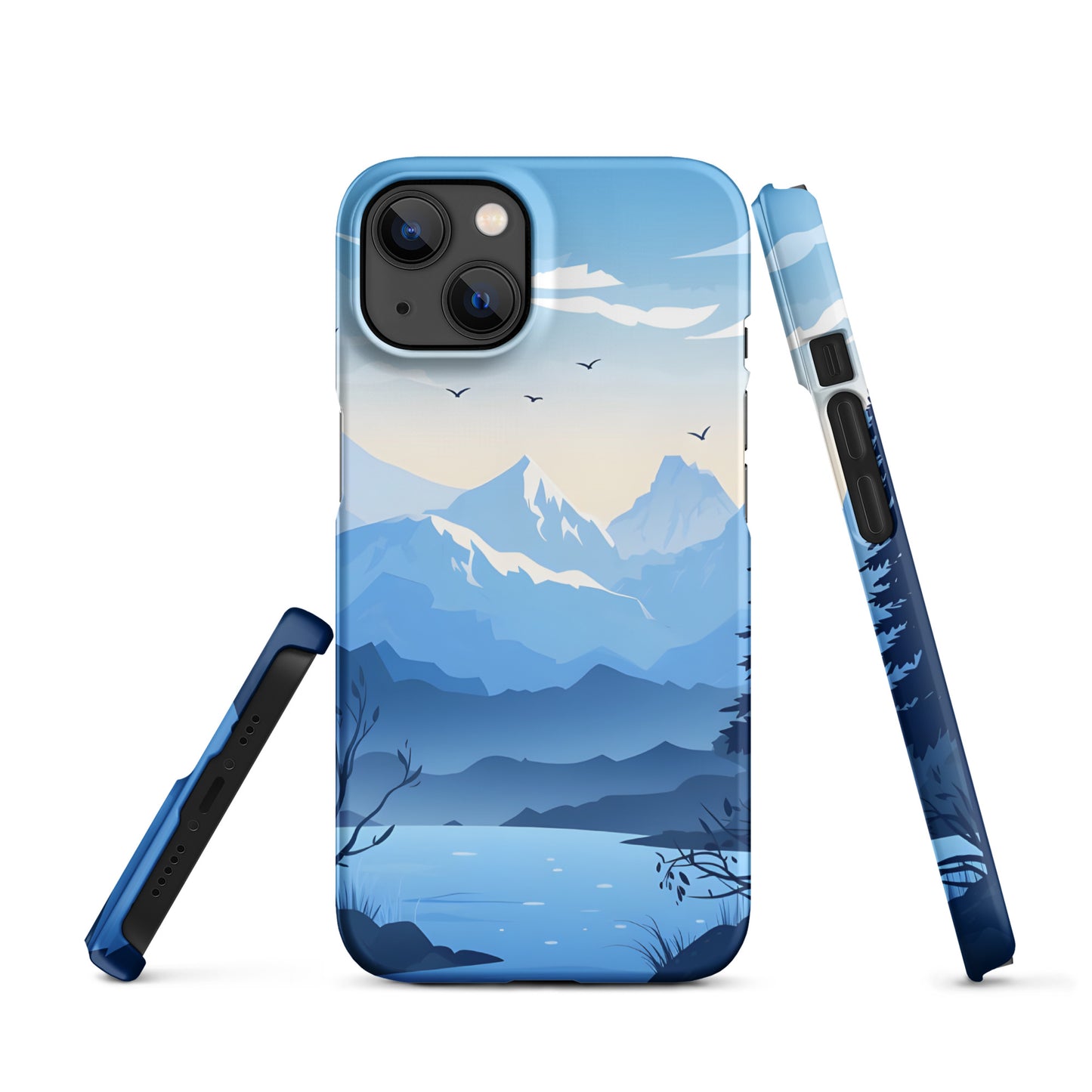 "Blue" Snap case for iPhone®