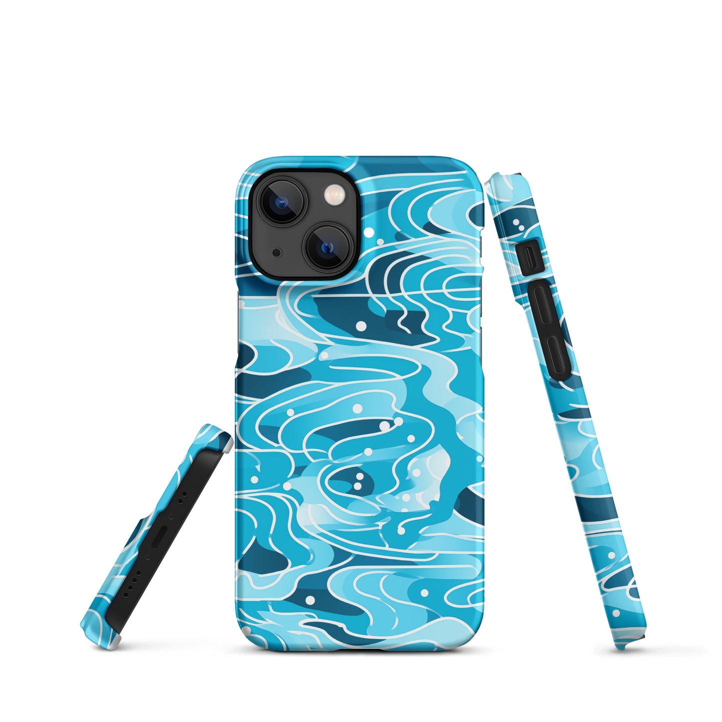 "Blue Lines" Snap case for iPhone®