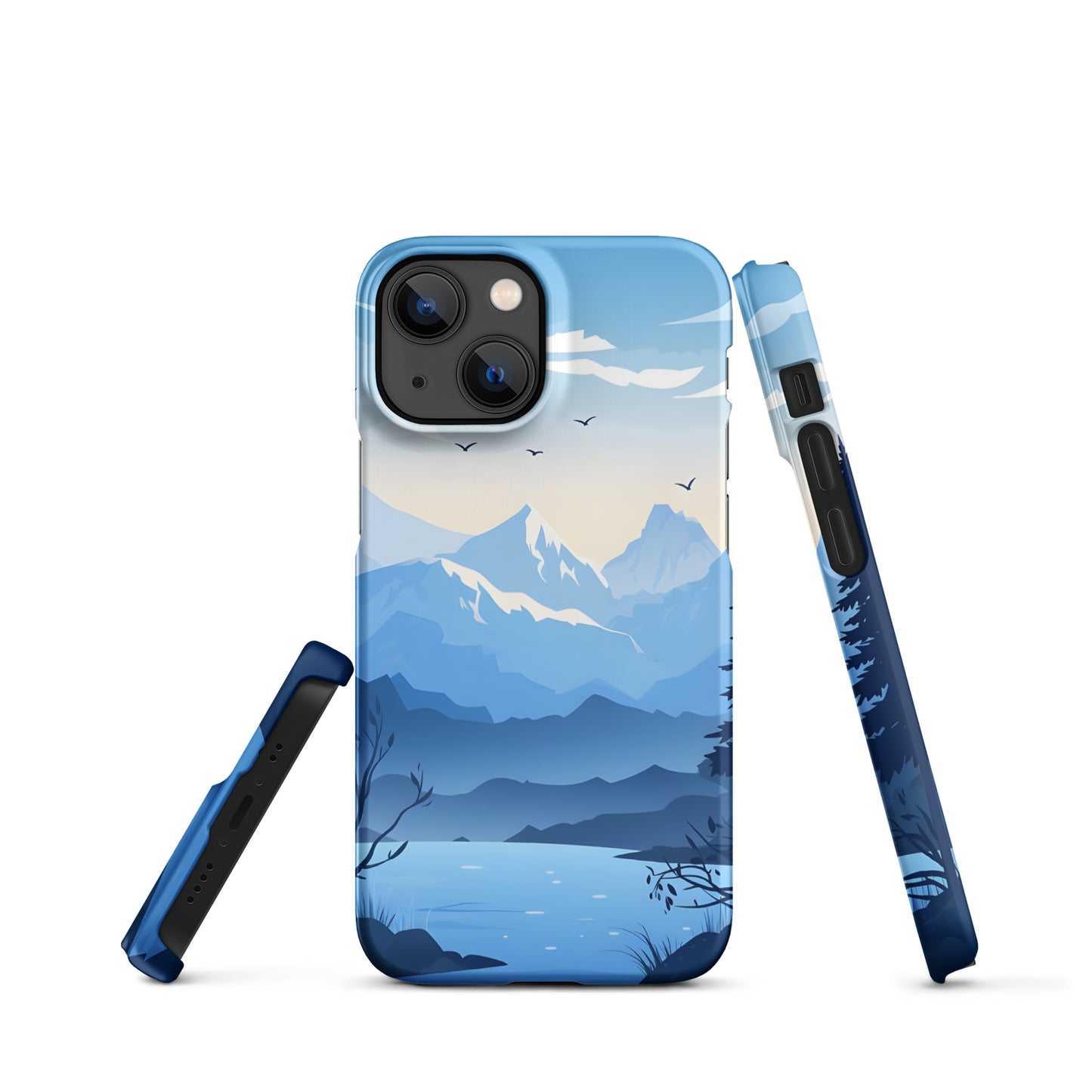 "Blue" Snap case for iPhone®
