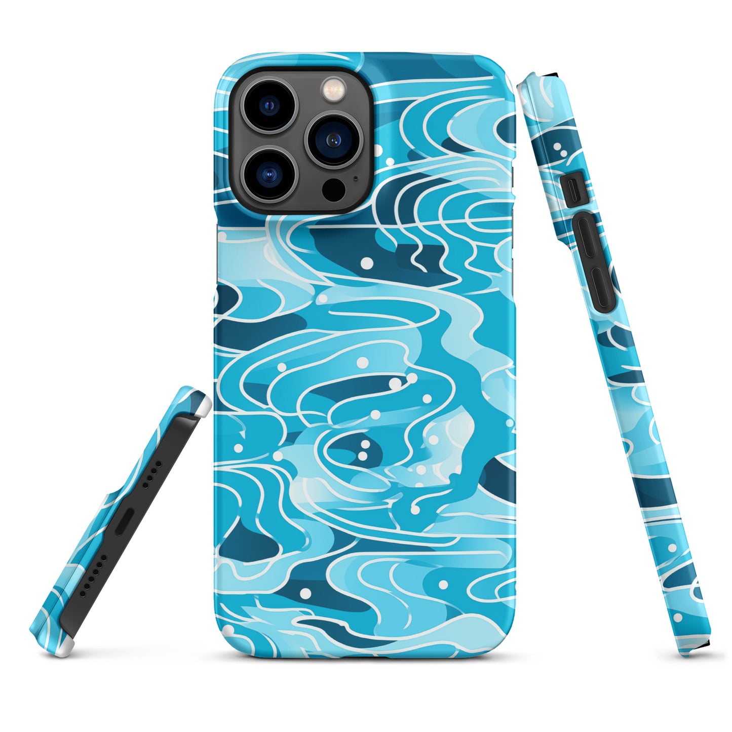 "Blue Lines" Snap case for iPhone®