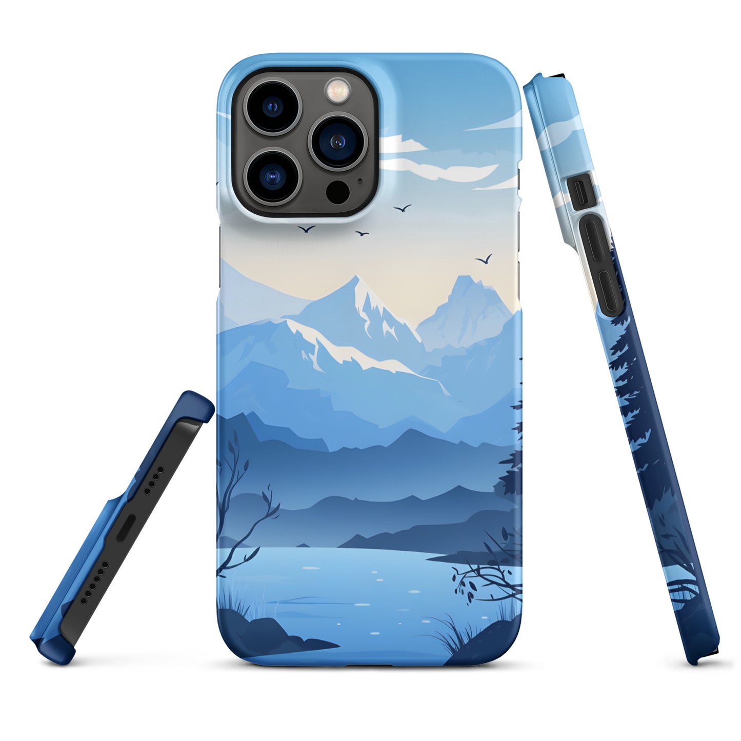 "Blue" Snap case for iPhone®