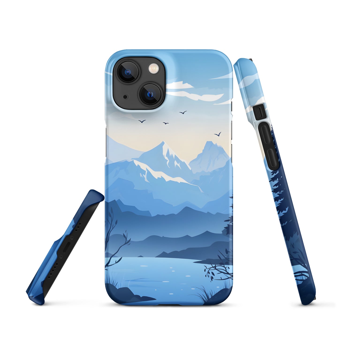 "Blue" Snap case for iPhone®