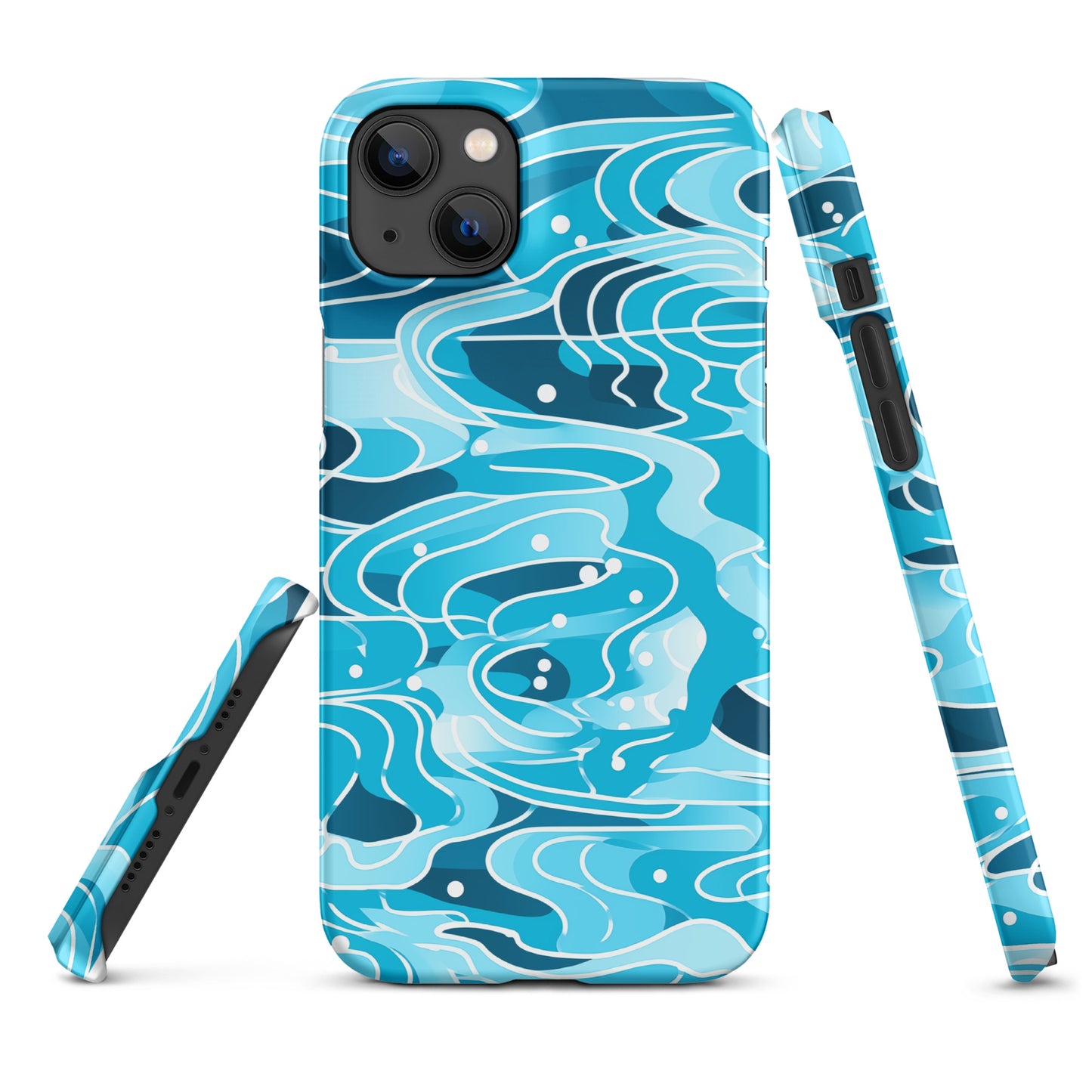 "Blue Lines" Snap case for iPhone®