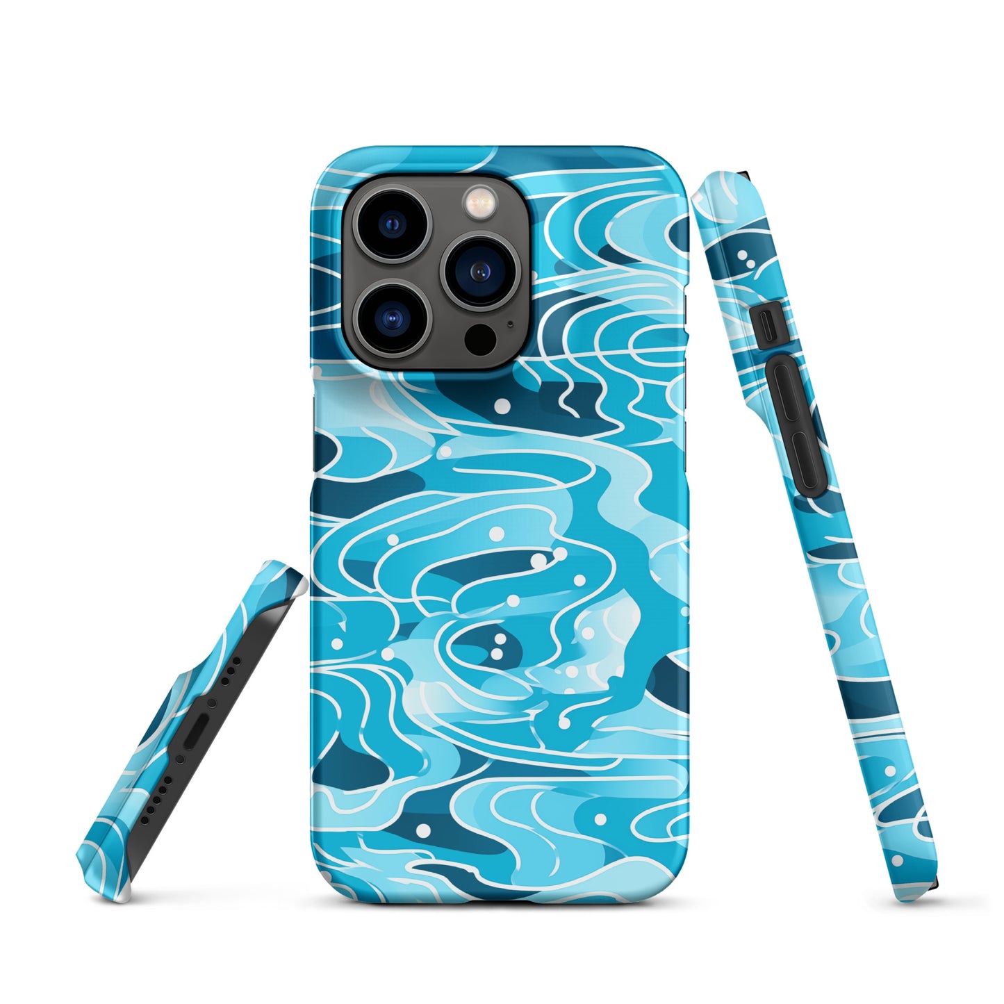 "Blue Lines" Snap case for iPhone®