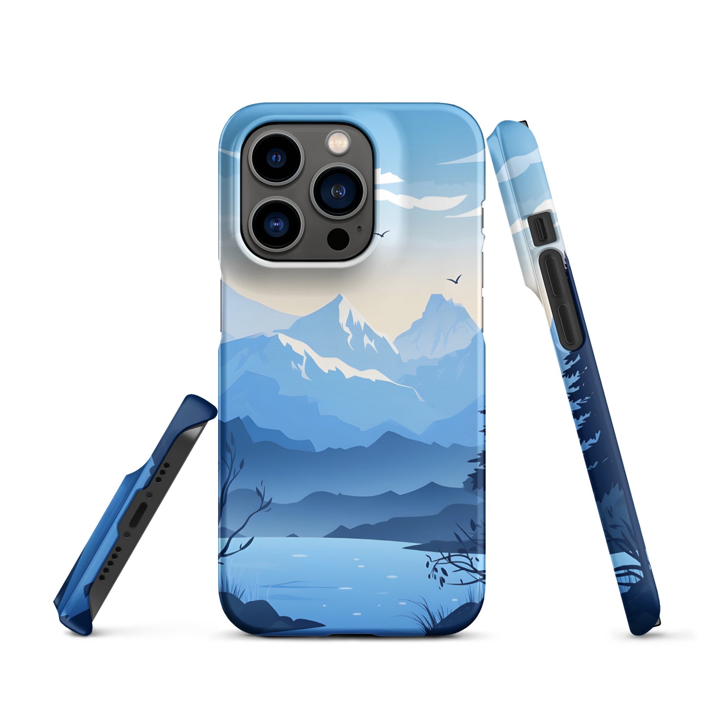 "Blue" Snap case for iPhone®