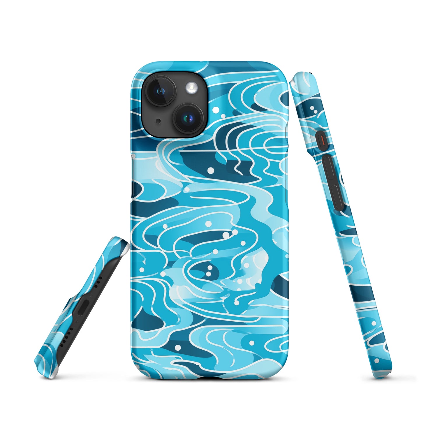 "Blue Lines" Snap case for iPhone®