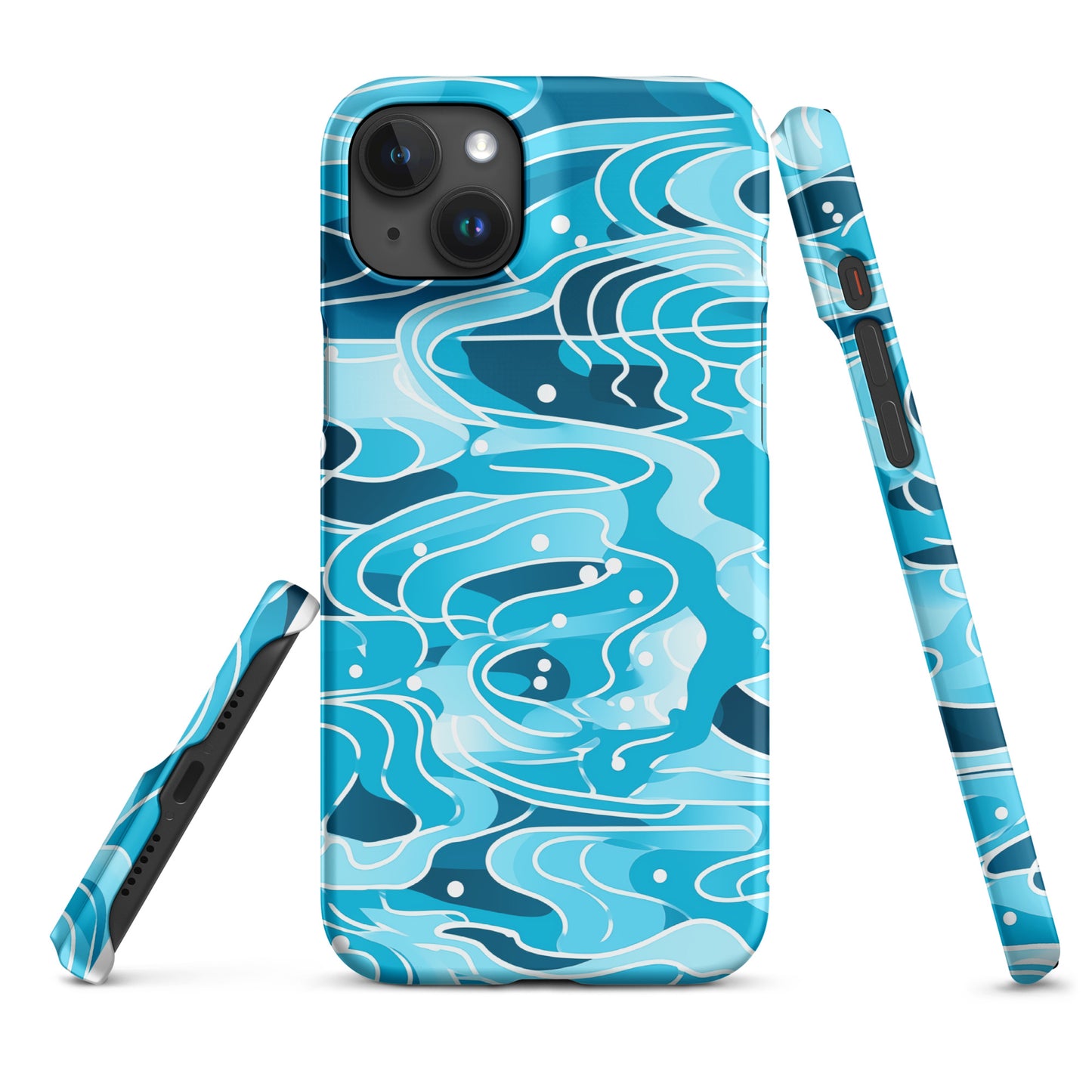"Blue Lines" Snap case for iPhone®