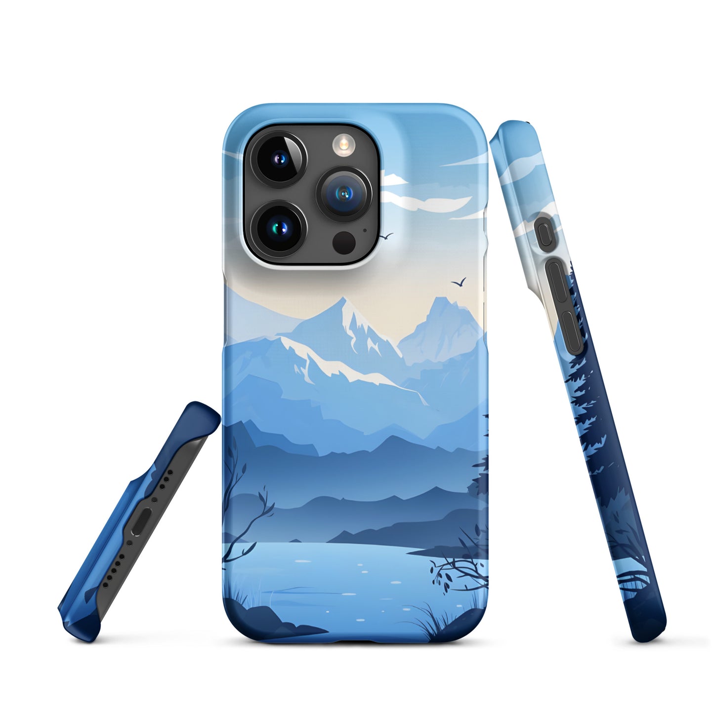 "Blue" Snap case for iPhone®