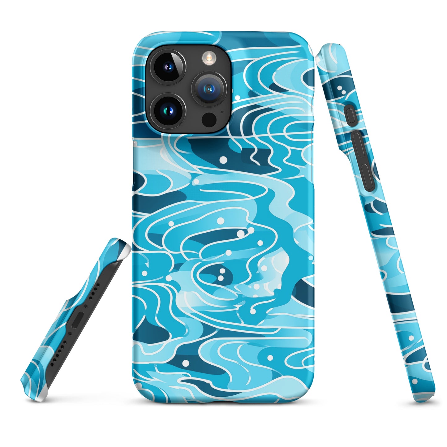"Blue Lines" Snap case for iPhone®