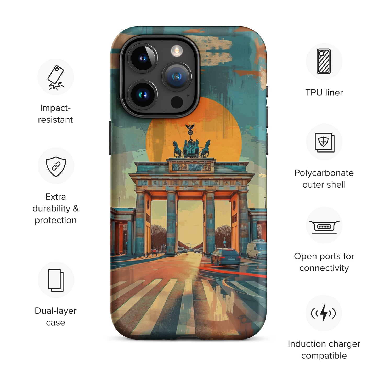 "Berlin" Tough Case for iPhone®