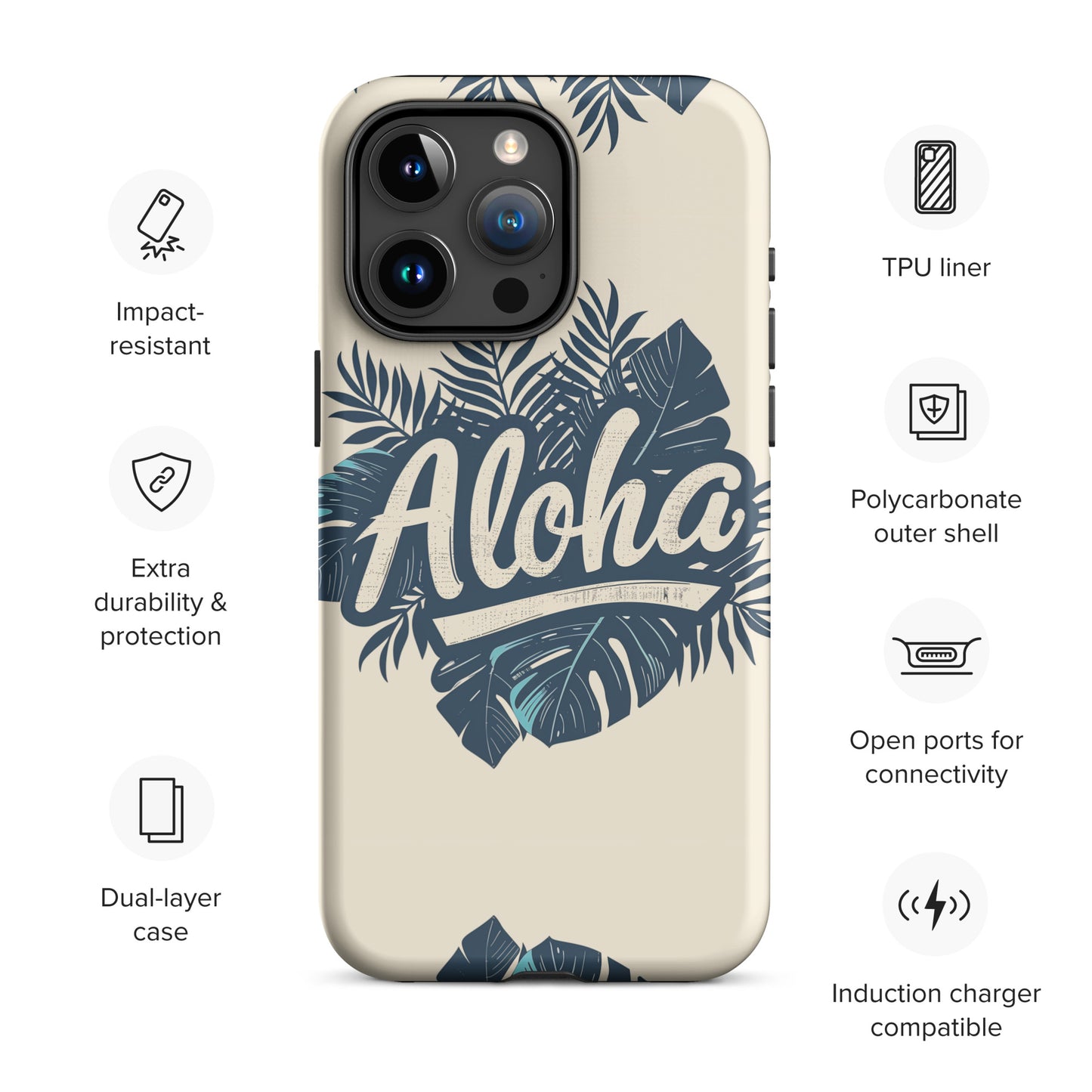 "Aloha 2" Tough Case for iPhone®