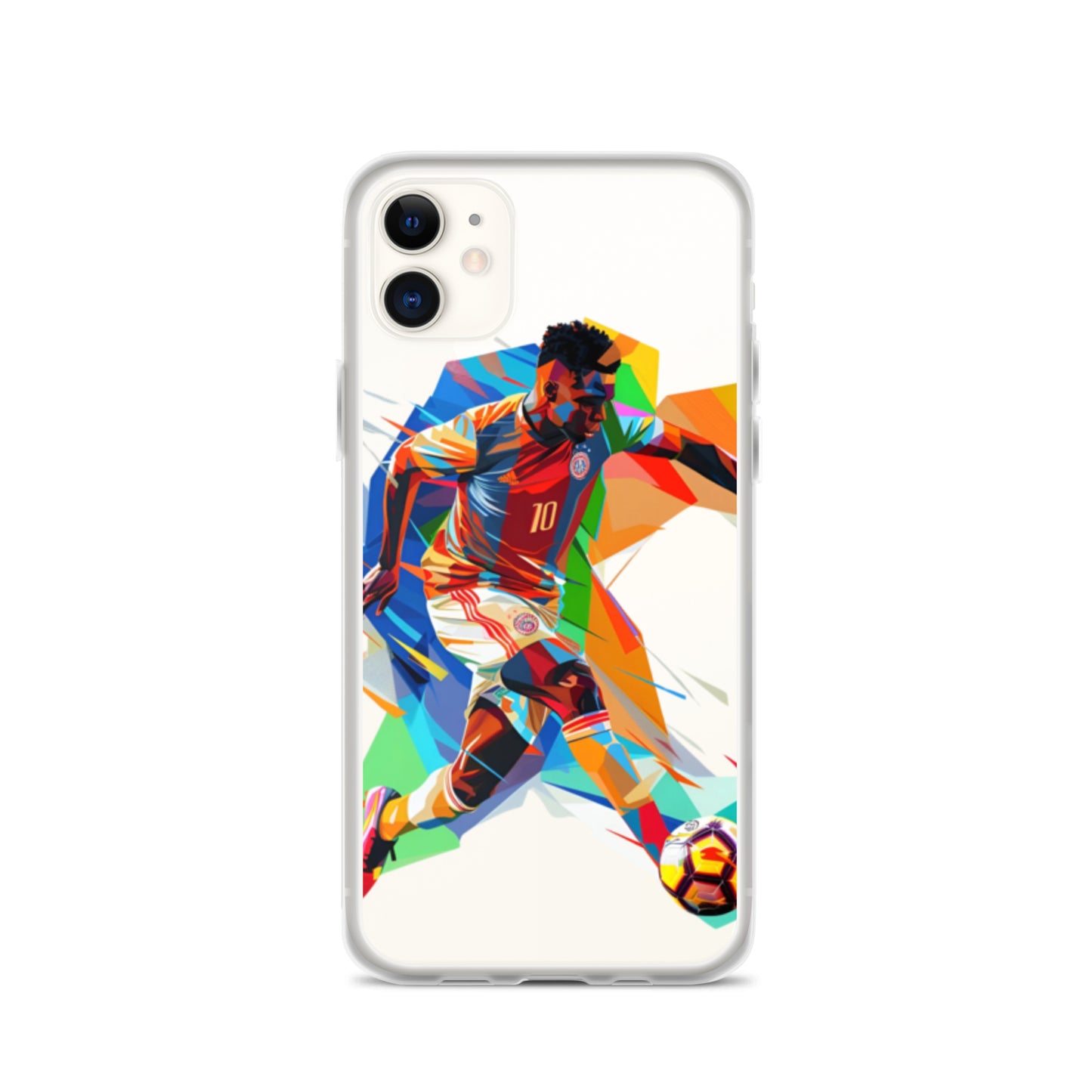 "Soccer" Clear Case for iPhone®