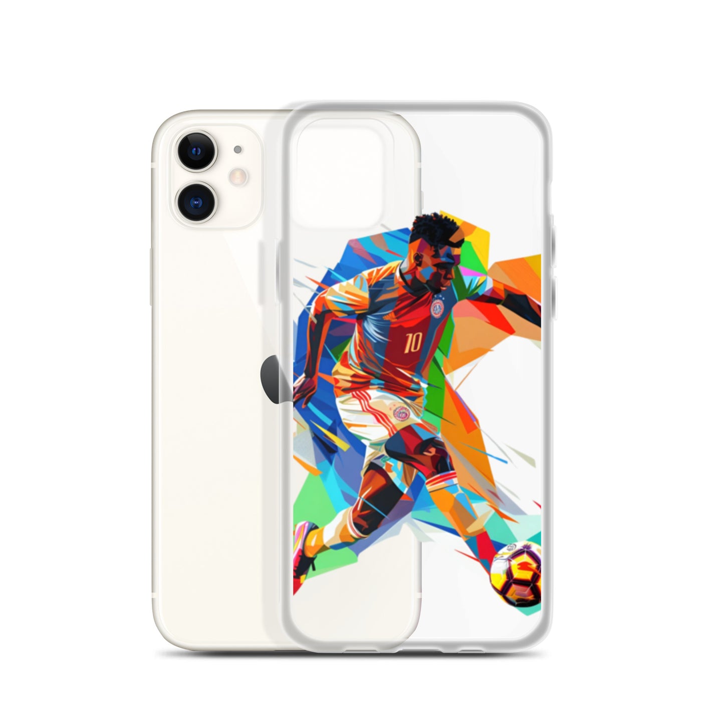 "Soccer" Clear Case for iPhone®