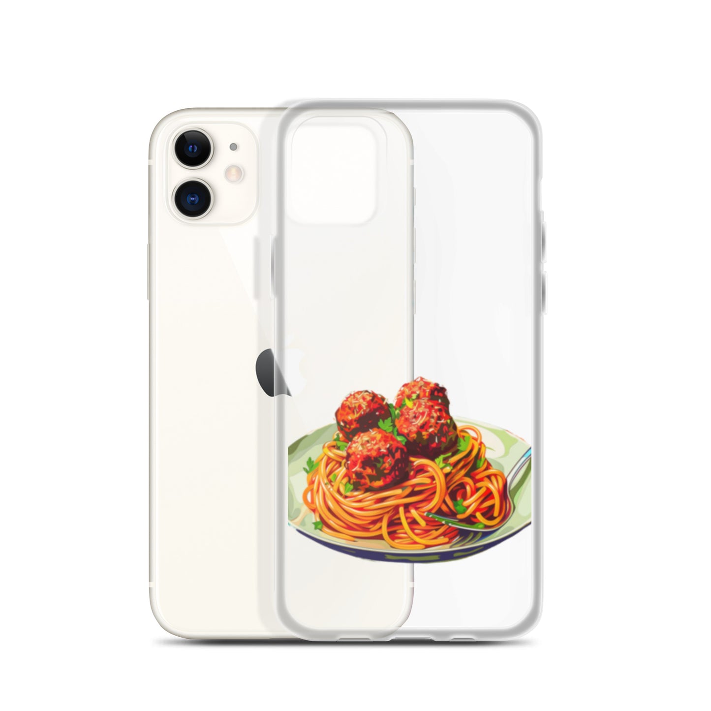 "Meatballs" Clear Case for iPhone®