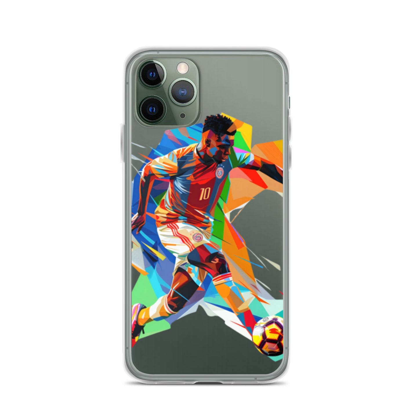 "Soccer" Clear Case for iPhone®