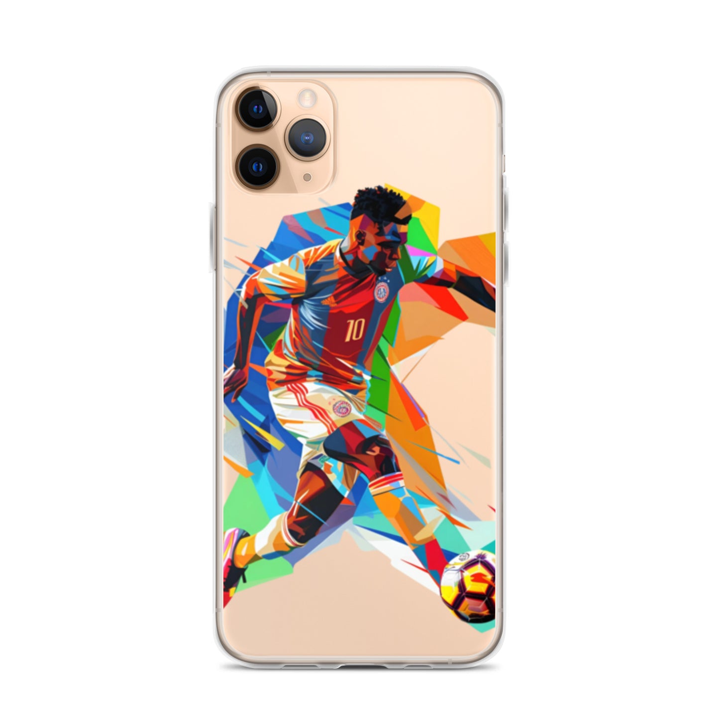 "Soccer" Clear Case for iPhone®