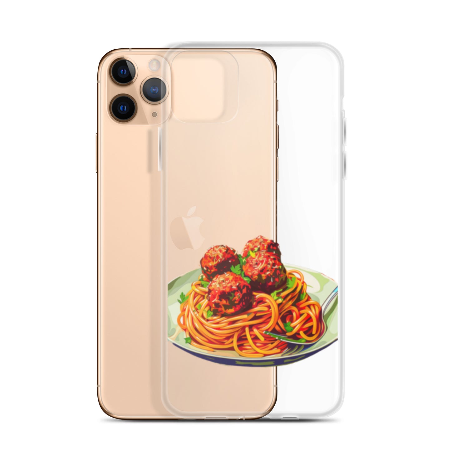 "Meatballs" Clear Case for iPhone®