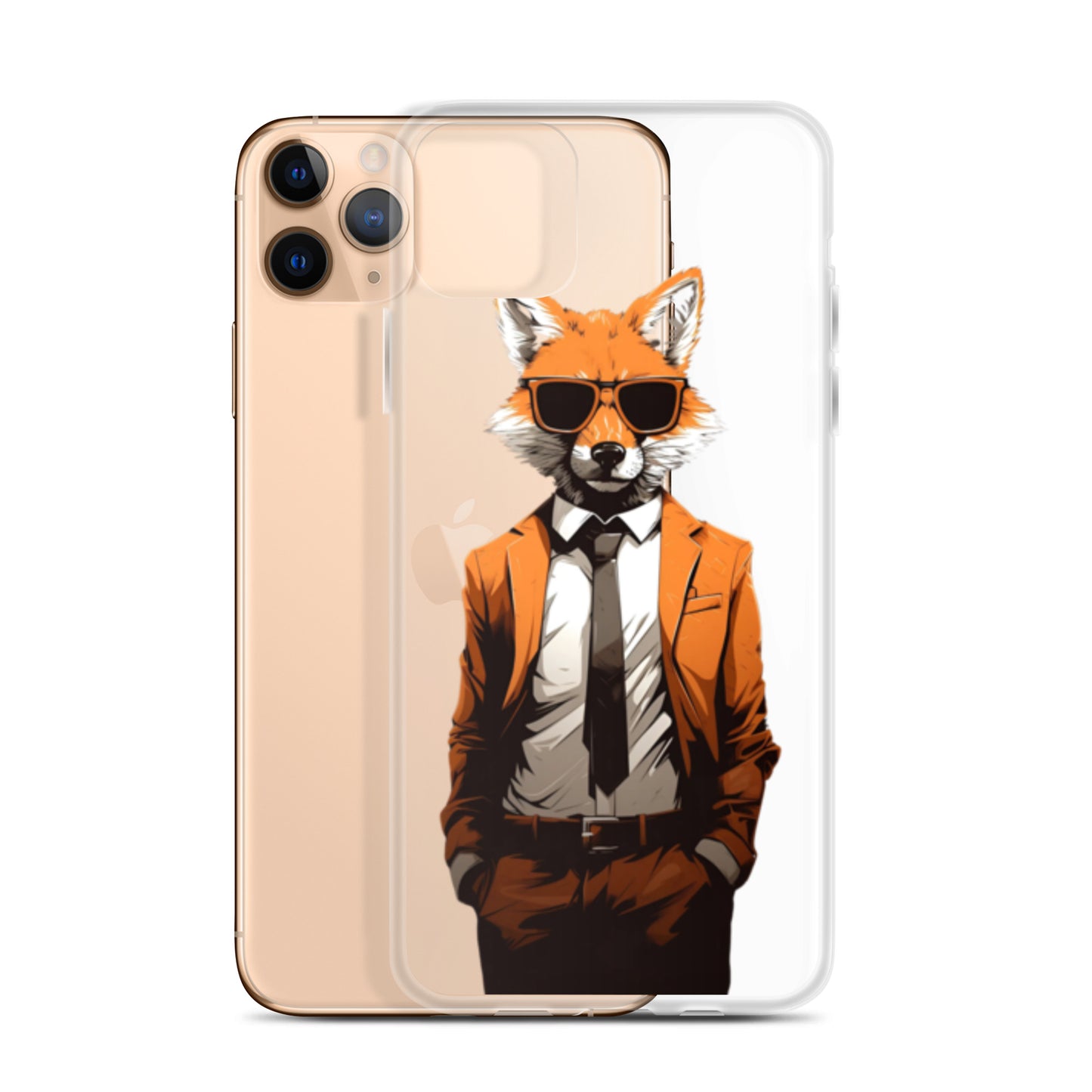 "Fox" Clear Case for iPhone®