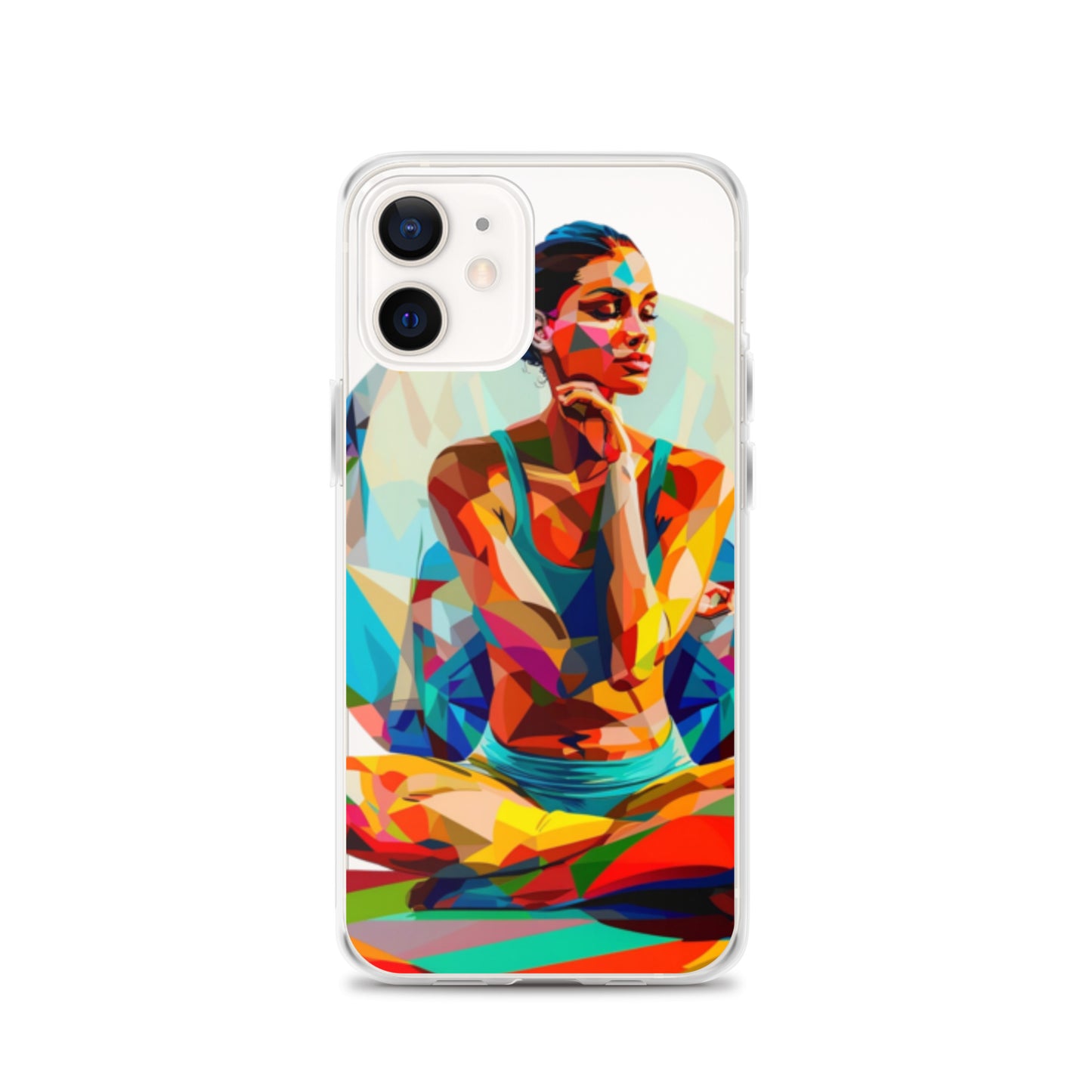 "sukhasana" Clear Case for iPhone®